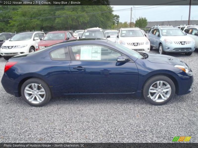 Navy Blue / Blonde 2012 Nissan Altima 2.5 S Coupe