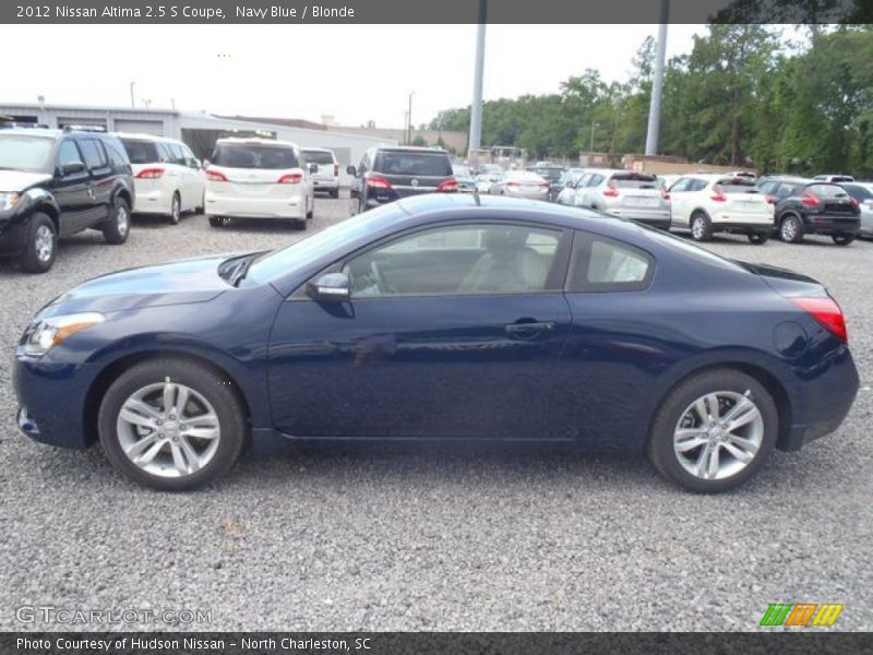 Navy Blue / Blonde 2012 Nissan Altima 2.5 S Coupe