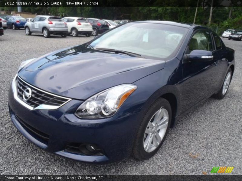 Navy Blue / Blonde 2012 Nissan Altima 2.5 S Coupe