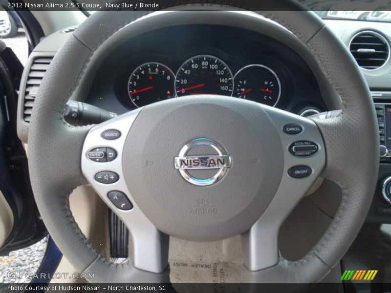 Navy Blue / Blonde 2012 Nissan Altima 2.5 S Coupe