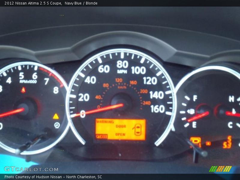 Navy Blue / Blonde 2012 Nissan Altima 2.5 S Coupe