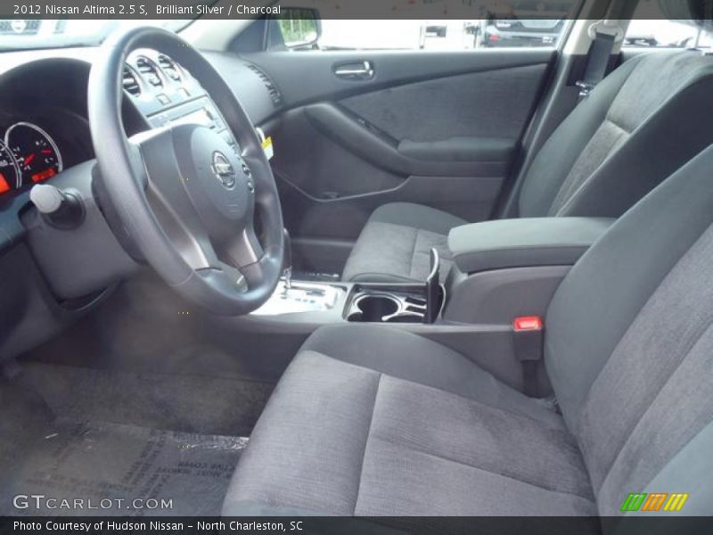 Brilliant Silver / Charcoal 2012 Nissan Altima 2.5 S