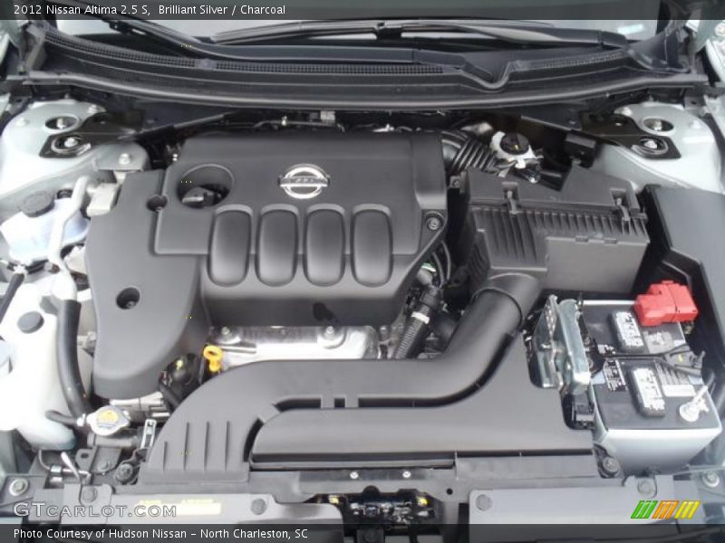 Brilliant Silver / Charcoal 2012 Nissan Altima 2.5 S