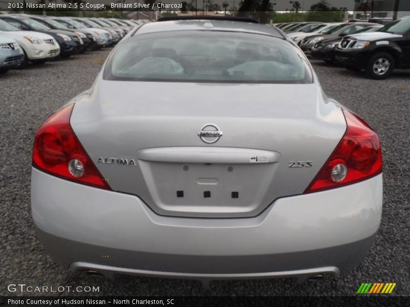 Brilliant Silver / Charcoal 2012 Nissan Altima 2.5 S Coupe