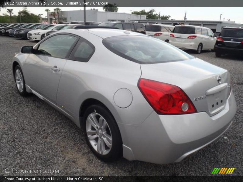 Brilliant Silver / Charcoal 2012 Nissan Altima 2.5 S Coupe