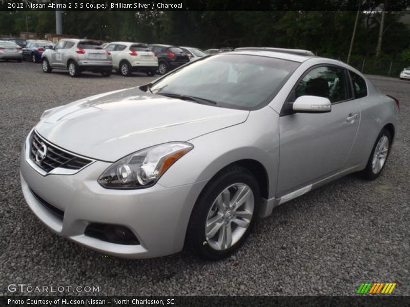 Brilliant Silver / Charcoal 2012 Nissan Altima 2.5 S Coupe