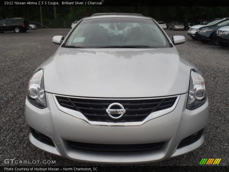 Brilliant Silver / Charcoal 2012 Nissan Altima 2.5 S Coupe