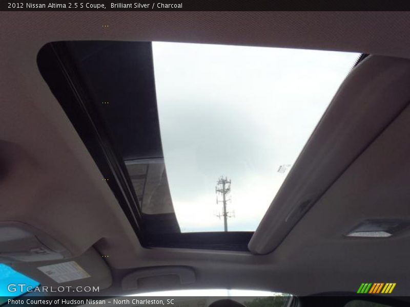 Brilliant Silver / Charcoal 2012 Nissan Altima 2.5 S Coupe