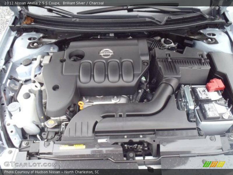 Brilliant Silver / Charcoal 2012 Nissan Altima 2.5 S Coupe