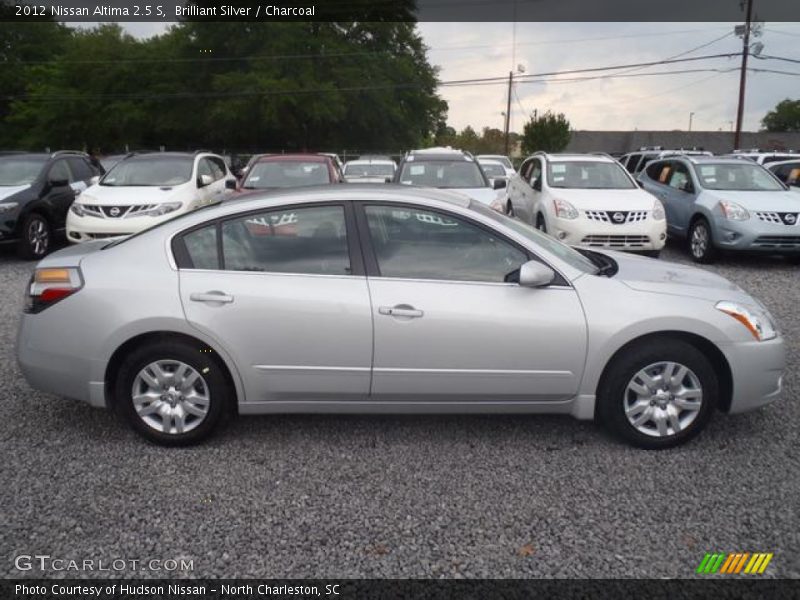 Brilliant Silver / Charcoal 2012 Nissan Altima 2.5 S