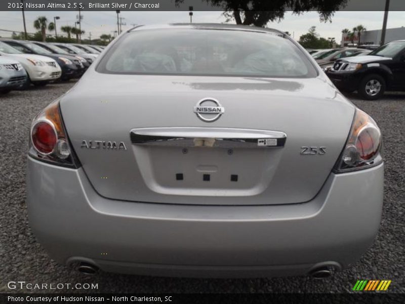 Brilliant Silver / Charcoal 2012 Nissan Altima 2.5 S