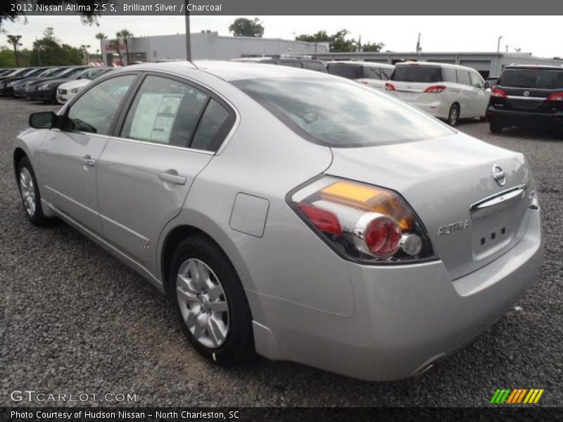 Brilliant Silver / Charcoal 2012 Nissan Altima 2.5 S