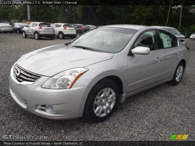 Brilliant Silver / Charcoal 2012 Nissan Altima 2.5 S