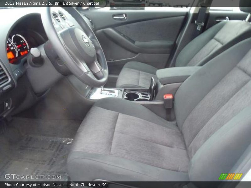 Brilliant Silver / Charcoal 2012 Nissan Altima 2.5 S