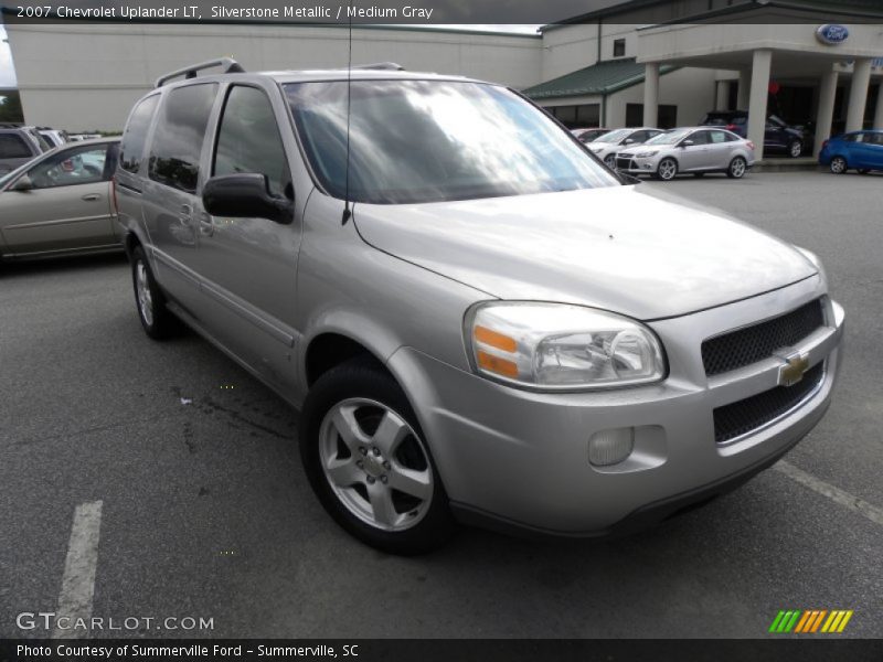 Silverstone Metallic / Medium Gray 2007 Chevrolet Uplander LT