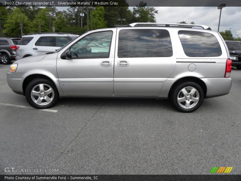 Silverstone Metallic / Medium Gray 2007 Chevrolet Uplander LT