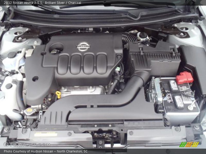 Brilliant Silver / Charcoal 2012 Nissan Altima 2.5 S