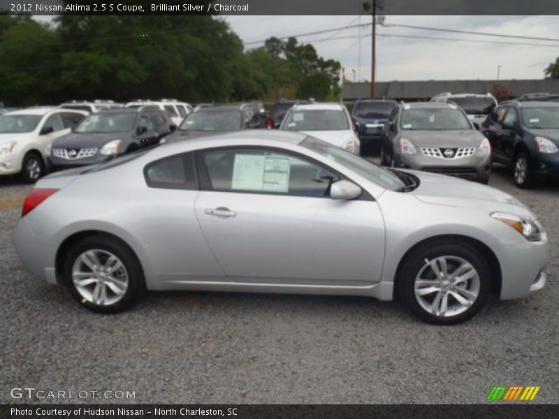 Brilliant Silver / Charcoal 2012 Nissan Altima 2.5 S Coupe