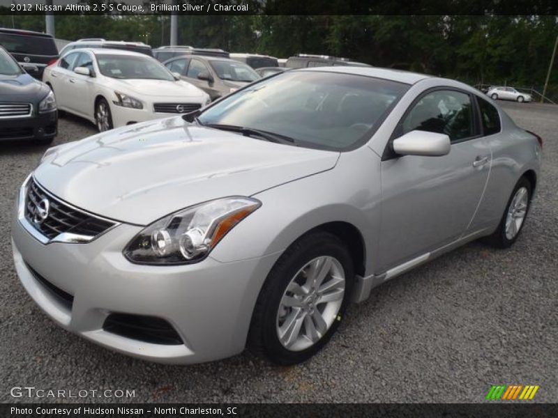 Brilliant Silver / Charcoal 2012 Nissan Altima 2.5 S Coupe