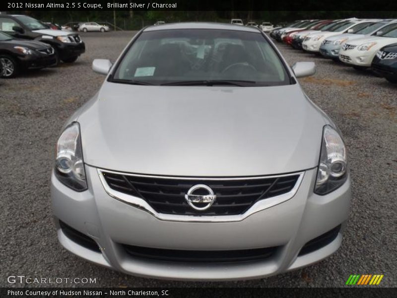 Brilliant Silver / Charcoal 2012 Nissan Altima 2.5 S Coupe