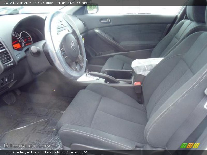Brilliant Silver / Charcoal 2012 Nissan Altima 2.5 S Coupe