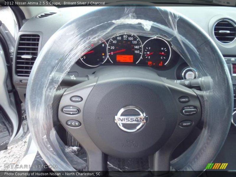 Brilliant Silver / Charcoal 2012 Nissan Altima 2.5 S Coupe