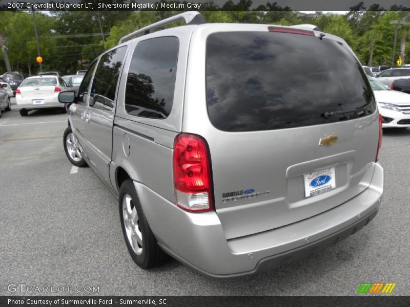 Silverstone Metallic / Medium Gray 2007 Chevrolet Uplander LT