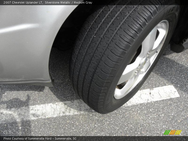 Silverstone Metallic / Medium Gray 2007 Chevrolet Uplander LT