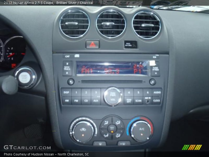 Brilliant Silver / Charcoal 2012 Nissan Altima 2.5 S Coupe