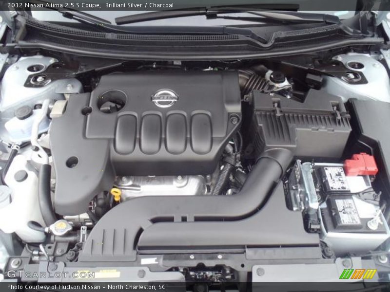 Brilliant Silver / Charcoal 2012 Nissan Altima 2.5 S Coupe