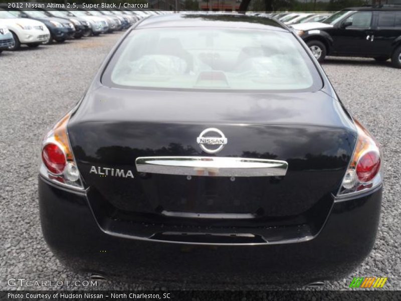 Super Black / Charcoal 2012 Nissan Altima 2.5