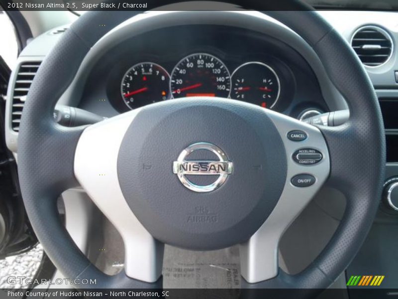 Super Black / Charcoal 2012 Nissan Altima 2.5