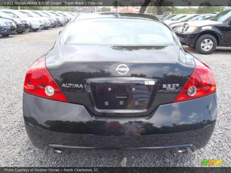 Super Black / Charcoal 2012 Nissan Altima 3.5 SR Coupe