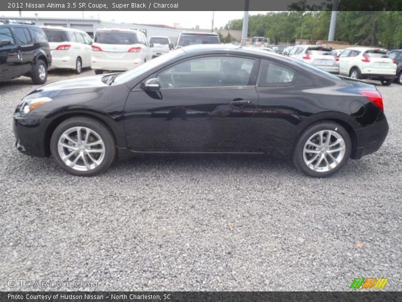Super Black / Charcoal 2012 Nissan Altima 3.5 SR Coupe