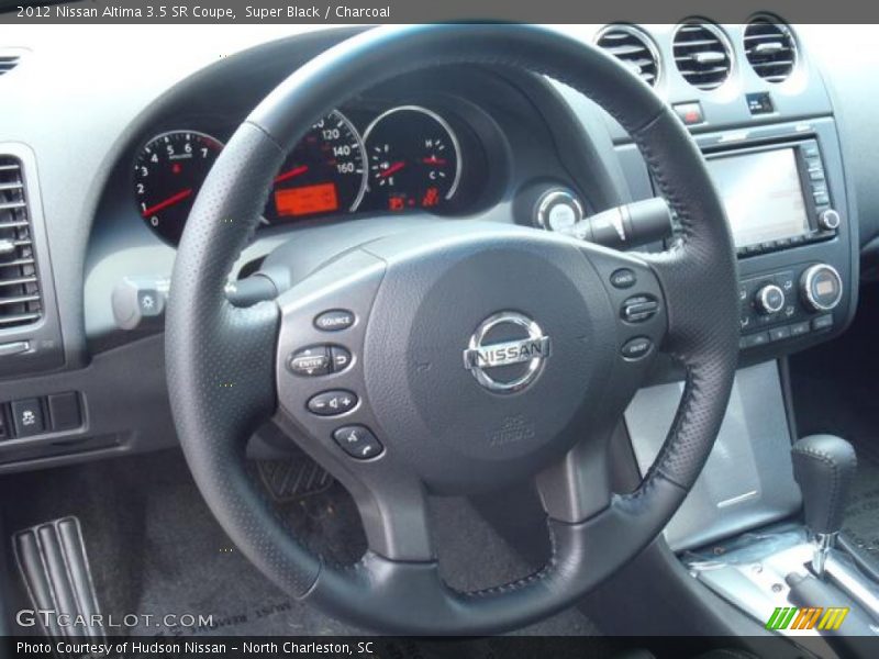 Super Black / Charcoal 2012 Nissan Altima 3.5 SR Coupe