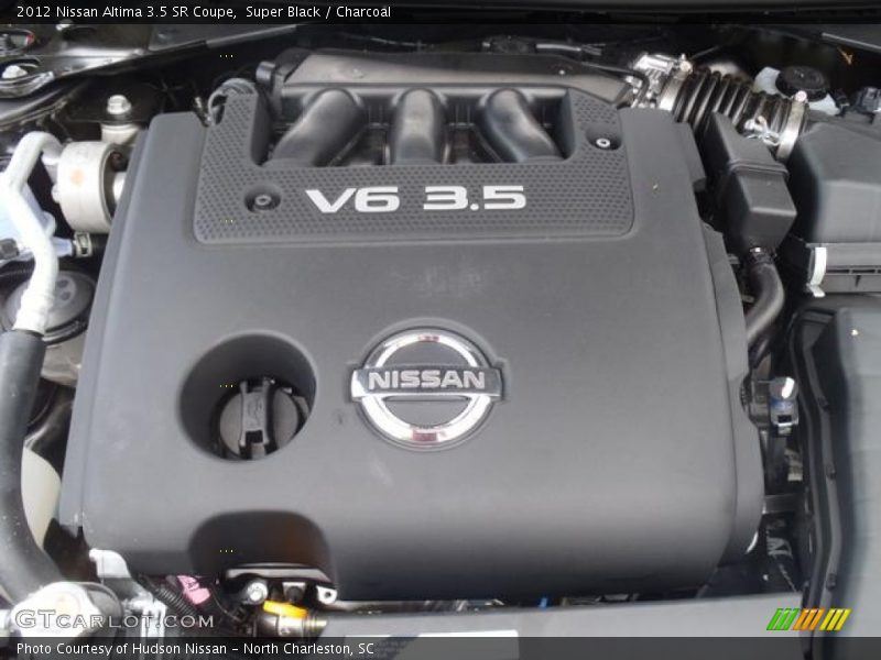 Super Black / Charcoal 2012 Nissan Altima 3.5 SR Coupe