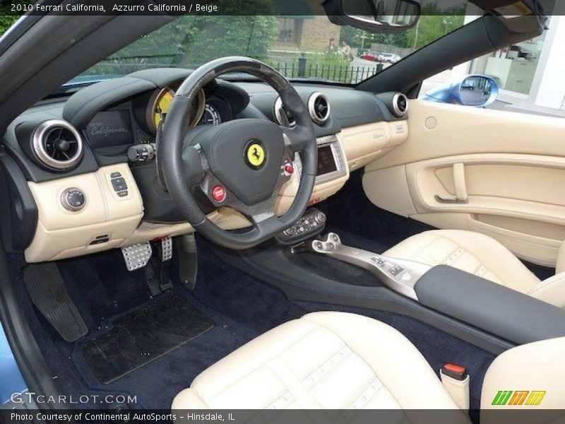  2010 California  Beige Interior