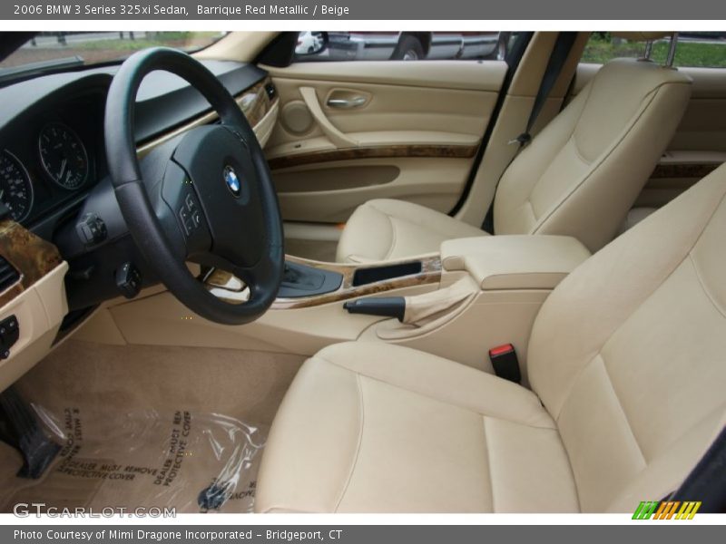 Barrique Red Metallic / Beige 2006 BMW 3 Series 325xi Sedan