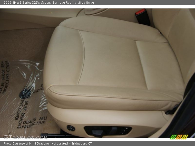 Barrique Red Metallic / Beige 2006 BMW 3 Series 325xi Sedan