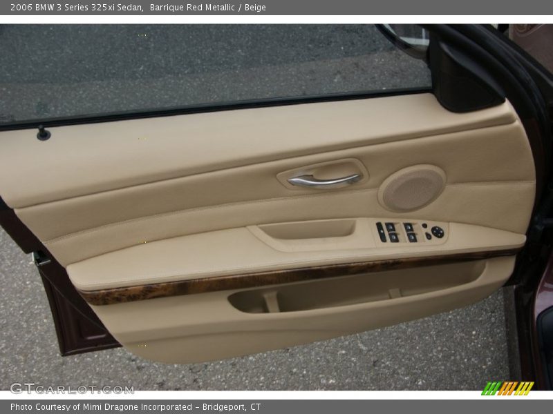 Barrique Red Metallic / Beige 2006 BMW 3 Series 325xi Sedan