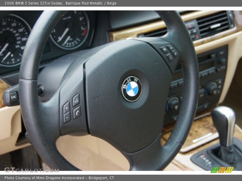 Barrique Red Metallic / Beige 2006 BMW 3 Series 325xi Sedan