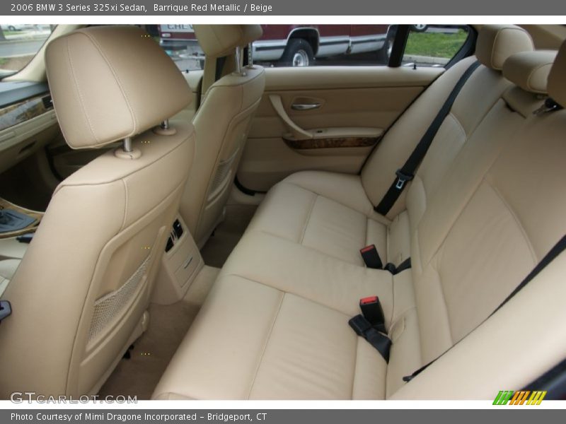 Barrique Red Metallic / Beige 2006 BMW 3 Series 325xi Sedan