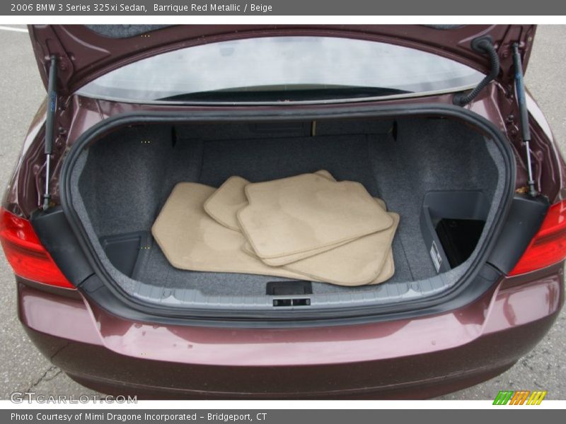 Barrique Red Metallic / Beige 2006 BMW 3 Series 325xi Sedan