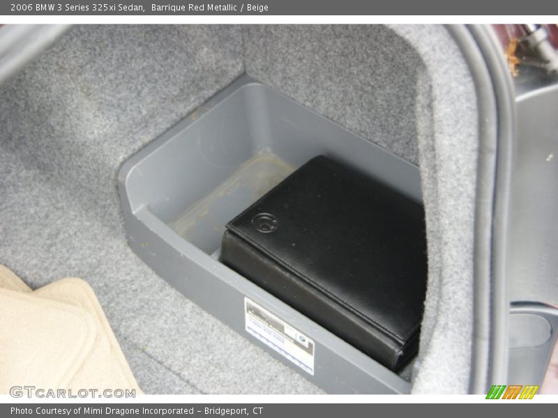 Barrique Red Metallic / Beige 2006 BMW 3 Series 325xi Sedan