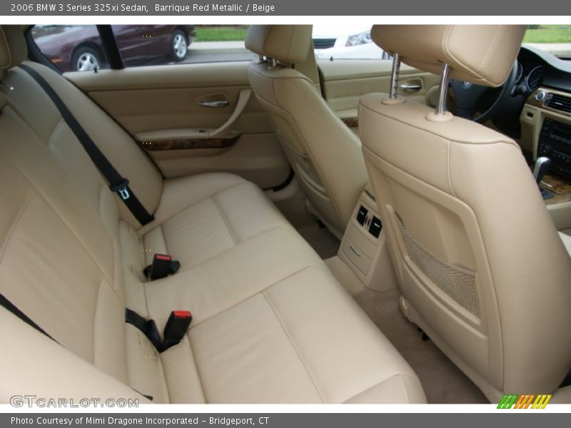 Barrique Red Metallic / Beige 2006 BMW 3 Series 325xi Sedan