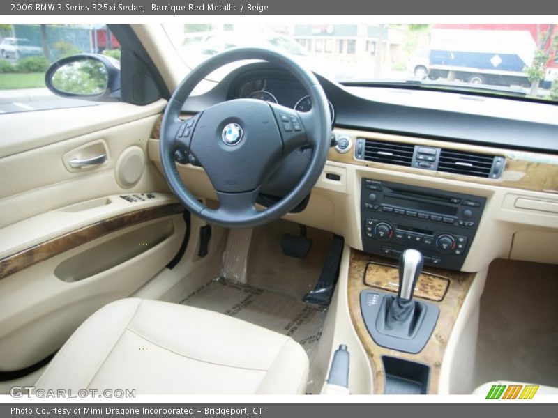 Barrique Red Metallic / Beige 2006 BMW 3 Series 325xi Sedan