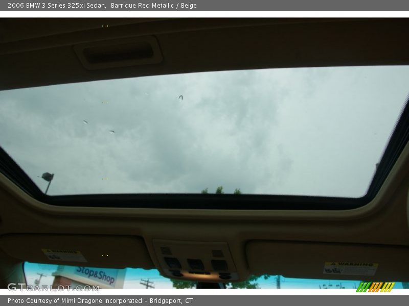 Barrique Red Metallic / Beige 2006 BMW 3 Series 325xi Sedan