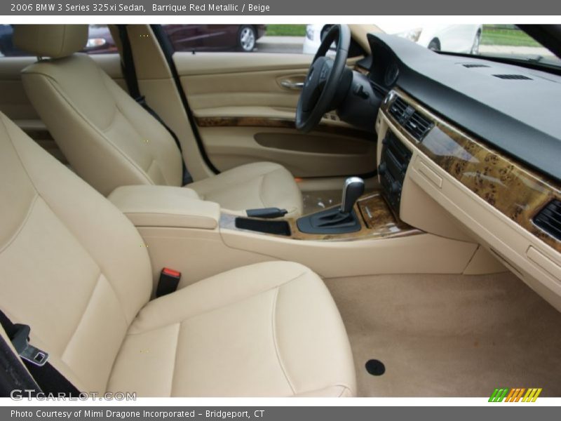 Barrique Red Metallic / Beige 2006 BMW 3 Series 325xi Sedan