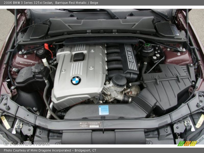 Barrique Red Metallic / Beige 2006 BMW 3 Series 325xi Sedan