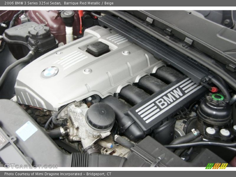 Barrique Red Metallic / Beige 2006 BMW 3 Series 325xi Sedan